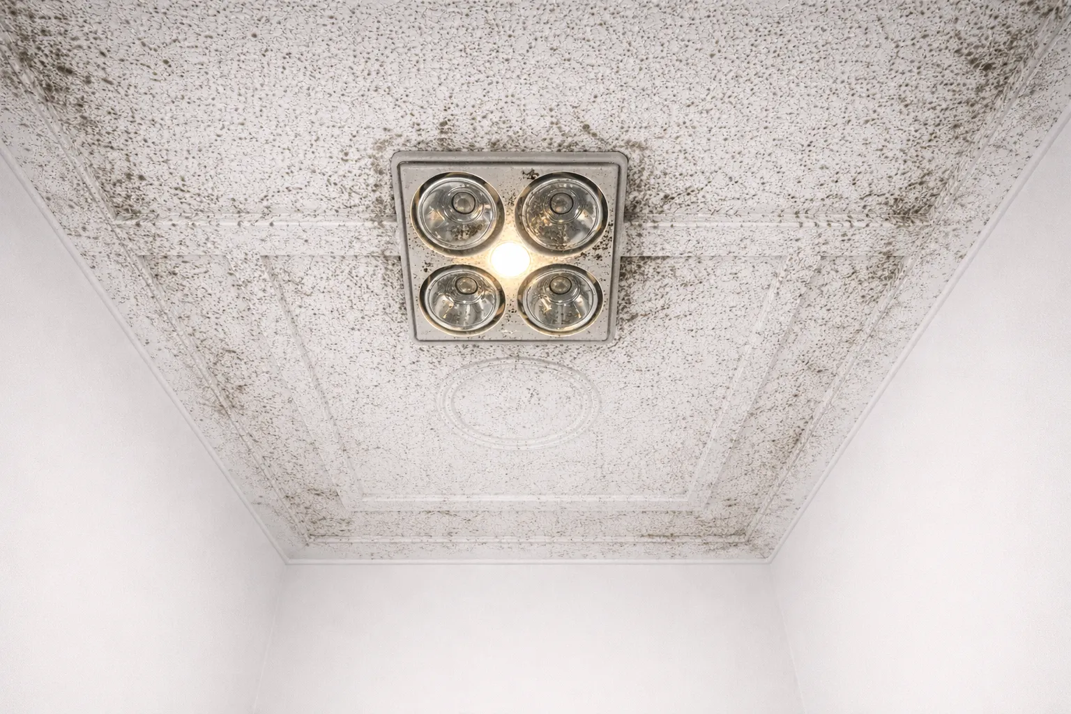 Before: Bathroom ceiling restoration — Sydney, NSW